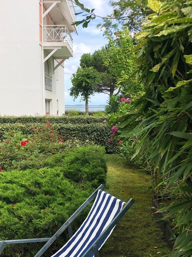 ארסשון Appart Sur La Plage Pied Dans L Eau Avec Terrasse Jardin Vue Sur Le Bassin Depuis La Terrasse , Parking מראה חיצוני תמונה